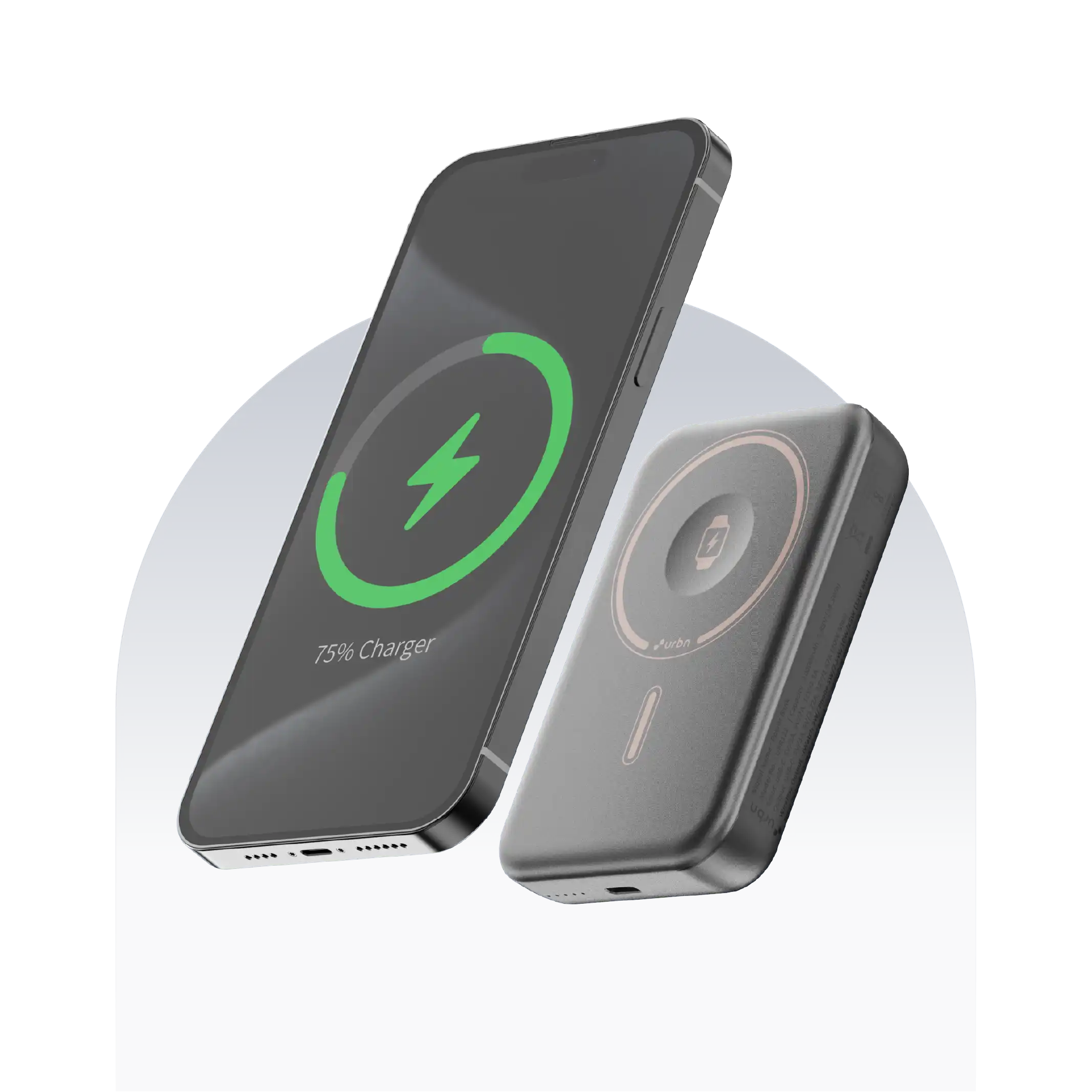 10000mAh Curve MagTag Power Bank